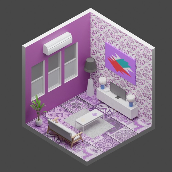 3D Room #3200