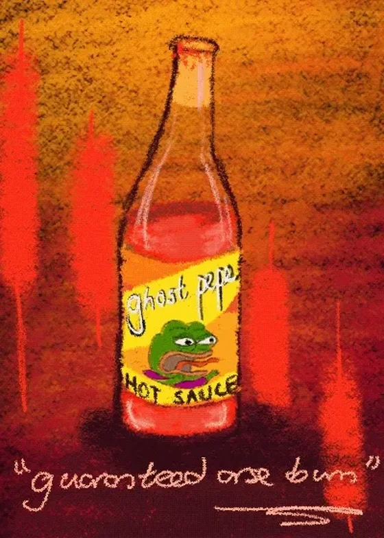 GHOSTPEPES-- Fake Rare Pepe by OSF