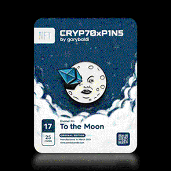 CRYPTOxPINS #17 To the Moon