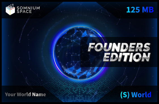 Small (S) WORLD in Somnium Space - Founders Edition (FE)