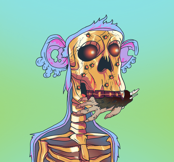 Skull APE YachtClub#53