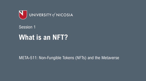 PDF: What is an NFT?