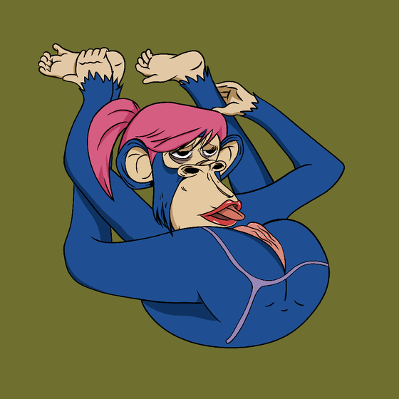LADY APE YOGA CLUB #7409