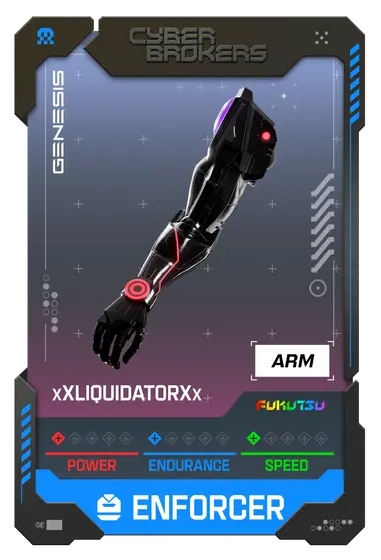xXLiquidatorXx Enforcer Arm 