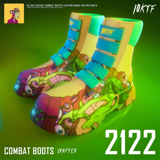 Mutant Combat Boots #2122