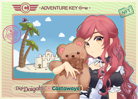 DigiDaigaku Genesis Adventure Key Castaways #1262 - Mariposa