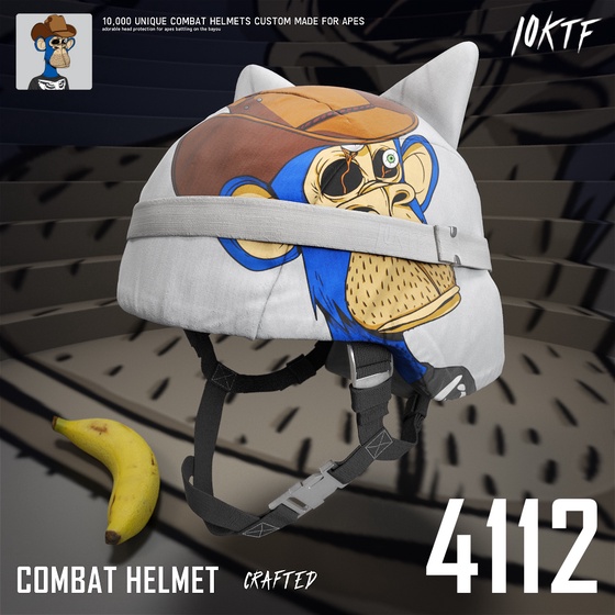 Ape Combat Helmet #4112