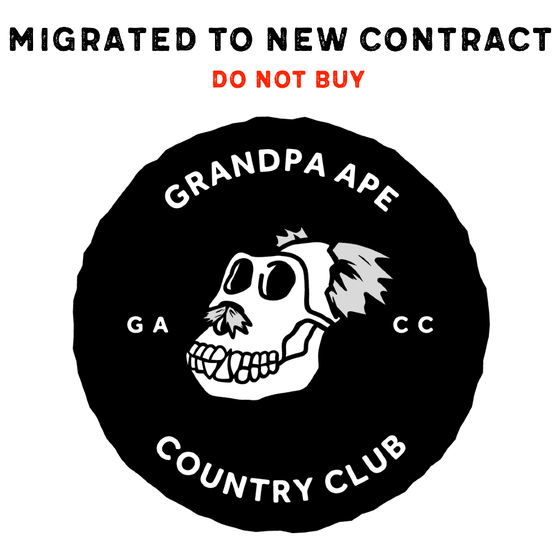 Grandpa Ape #1887 - MIGRATED DO NOT BUY