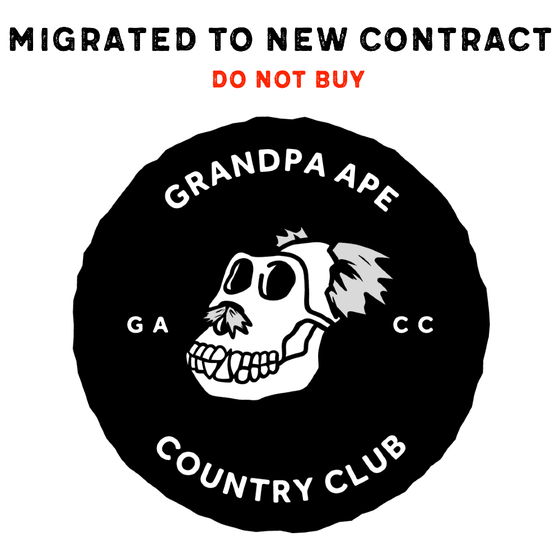 Grandpa Ape #4825 - MIGRATED DO NOT BUY