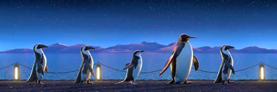 Five Penguins #2797