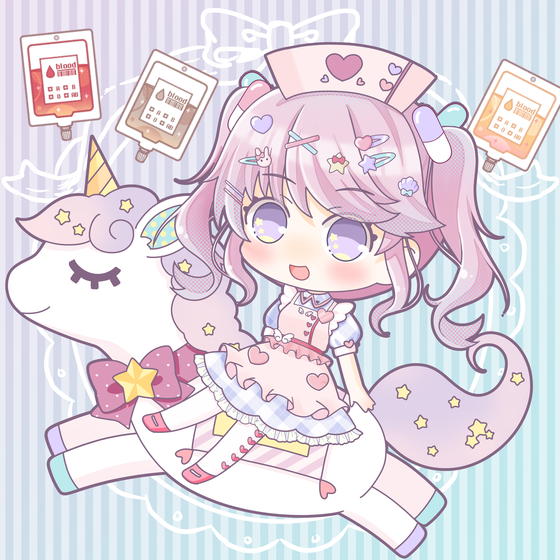 きゅんきゅんなーすユニコーンちゃん