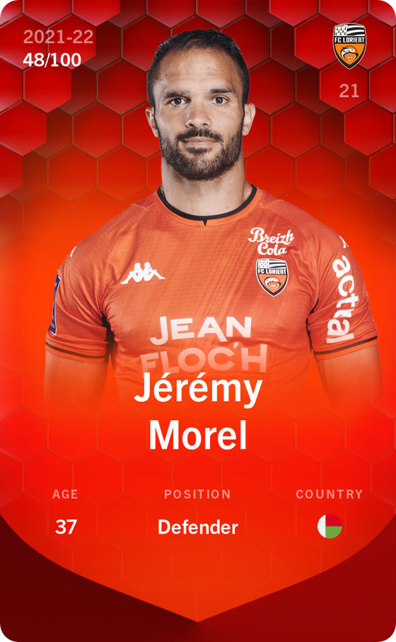 Jérémy Morel 2021-22 • Rare 48/100