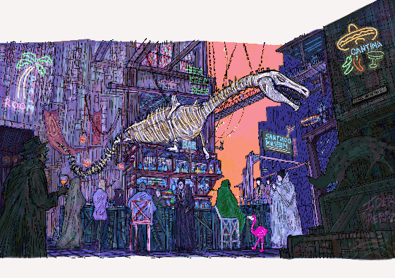 The Phantom City Cantina