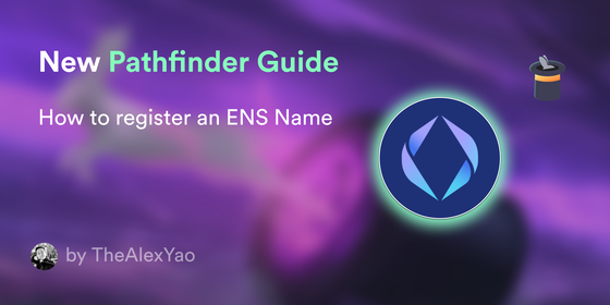 Tutorial: How To Register An ENS Name 5/500