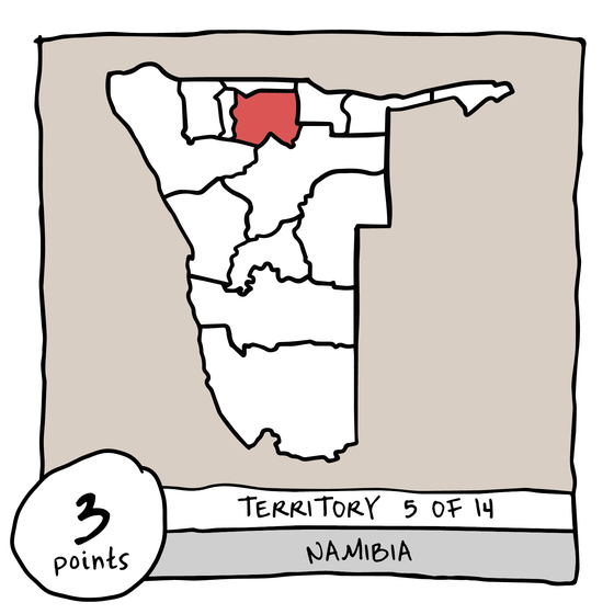 Territory 5/14 - Namibia (Oshikoto Region)