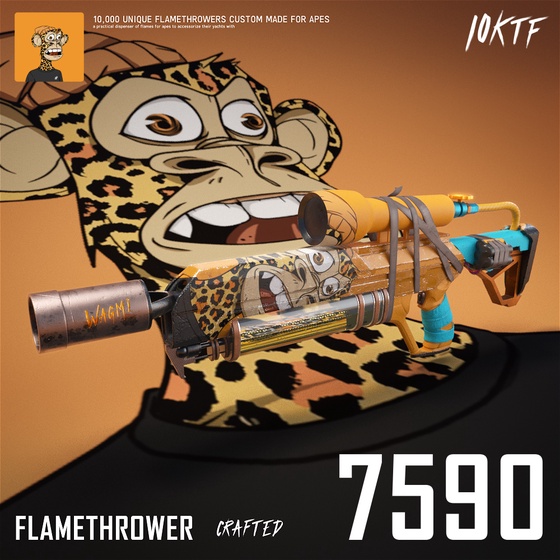 Ape Flamethrower #7590