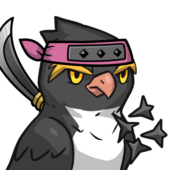 Narukami-Rockhopper penguin #18512