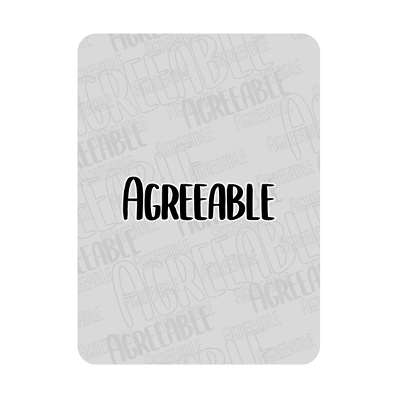 Agreeable