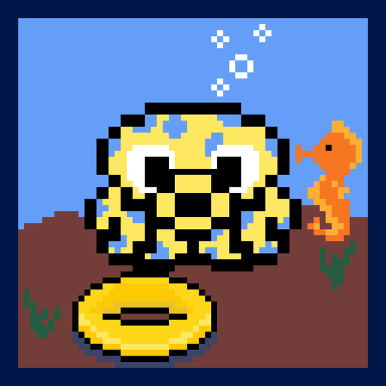 Pixel Squid #1269