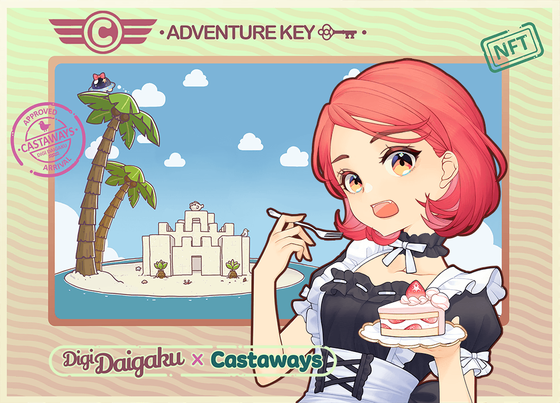 DigiDaigaku Genesis Adventure Key Castaways #1912 - Jaxie