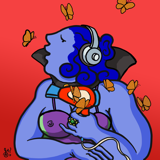 Blue Woman #43