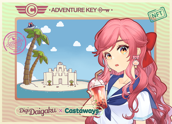 DigiDaigaku Genesis Adventure Key Castaways #1445 - Tillie