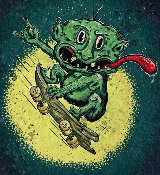 Rocking Skate Troll