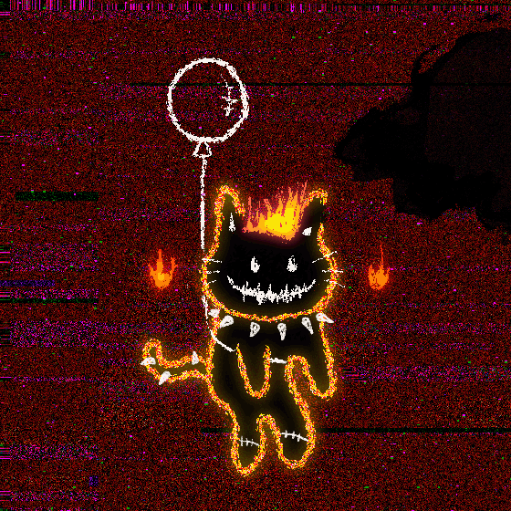 Xick Burn Nyan Balloon