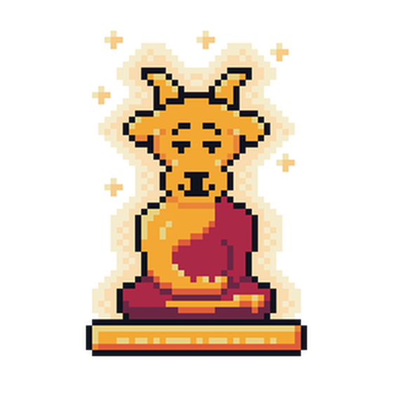 Blessed Golden Goat