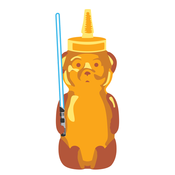 Light Saber Bear