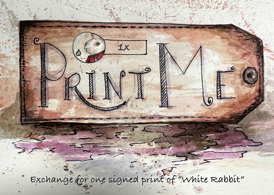 White Rabbit Print Pass