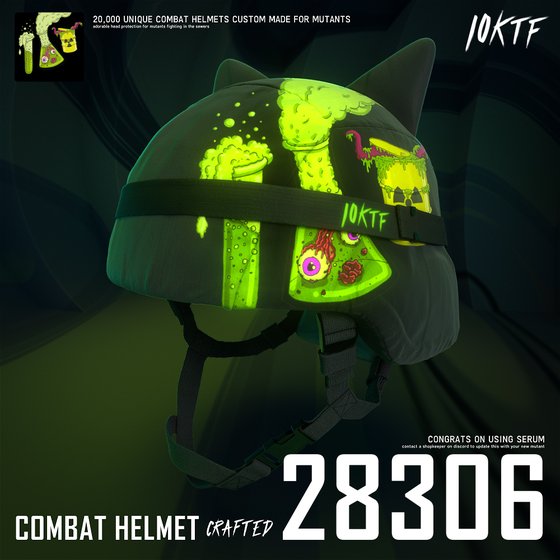 Mutant Combat Helmet #28306