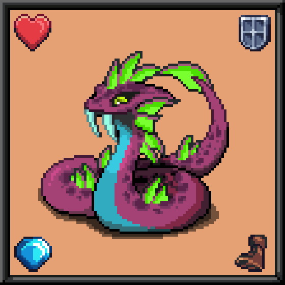 CryptoBeasts Basilisk #3333