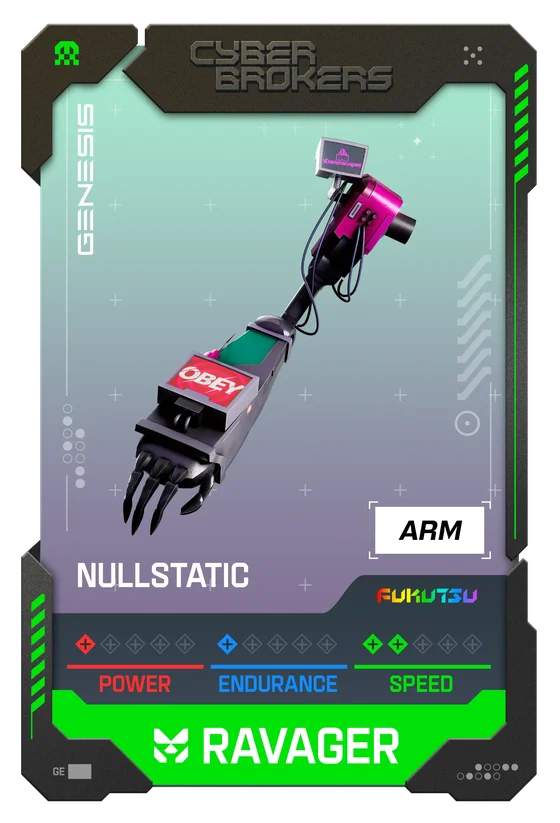 Nullstatic Ravager Arm 