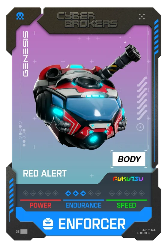 Red Alert Enforcer Body 