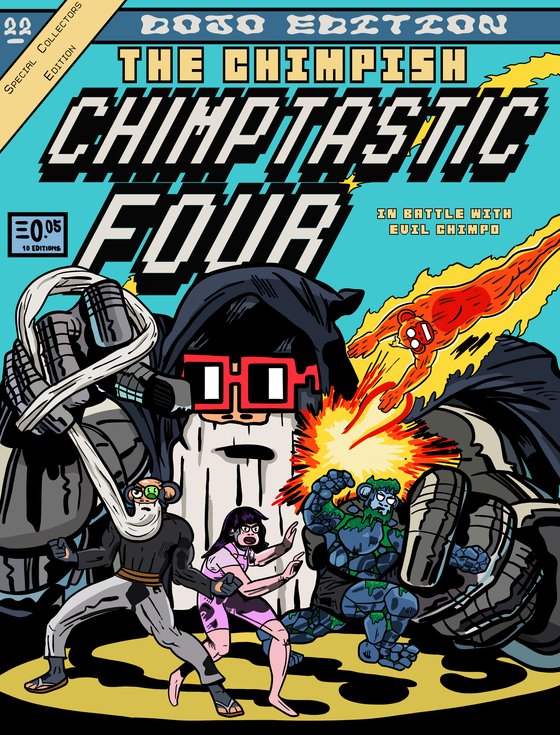 Chimptastic 4, Battle with Evil Chimpo!