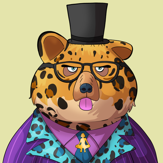 #4820 • Wuzzy Crusher Leopard Bear