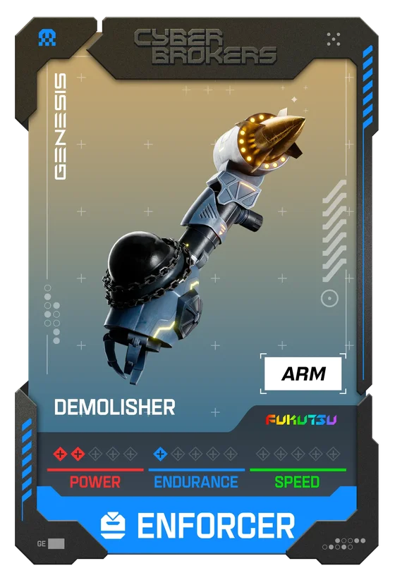 Demolisher Enforcer Arm 