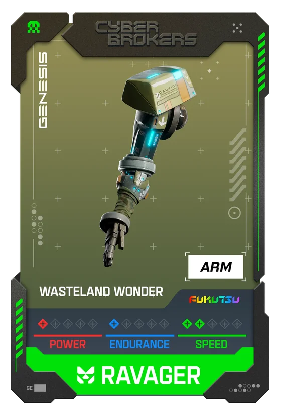 Wasteland Wonder Ravager Arm 