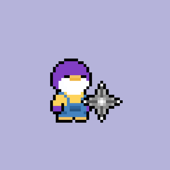 Pixel Penguin #401