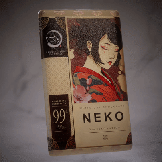 Neko White Day Chocolate