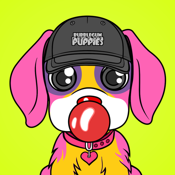 Bubblegum Puppy #7343