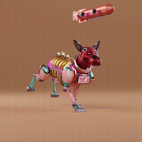 Beep Boop Robot Dogs #16204