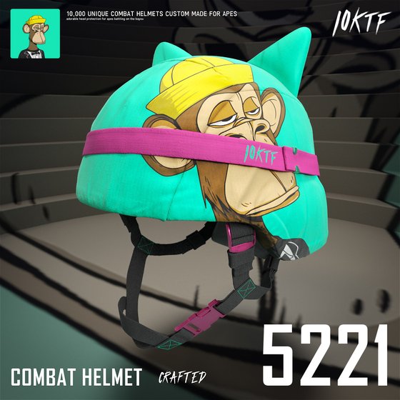 Ape Combat Helmet #5221