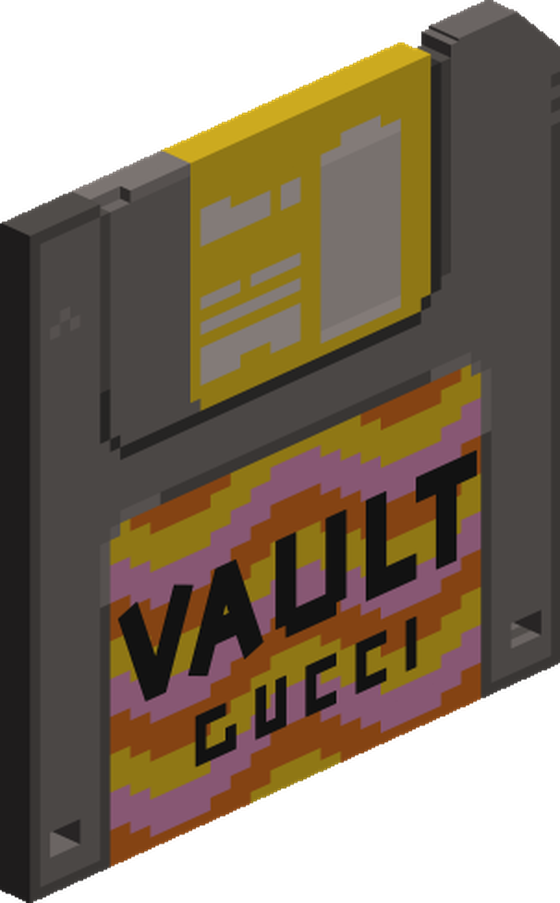 GUCCI VAULT FLOPPY DISK